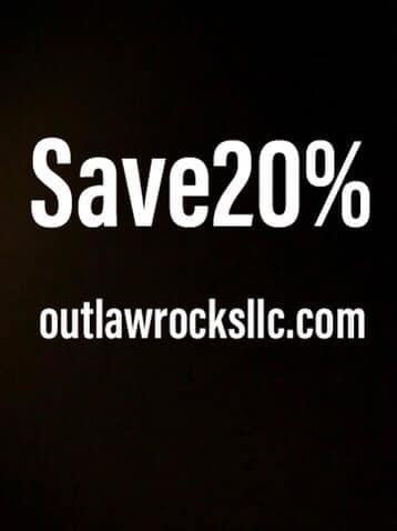 20% Off Outlaw Rocks’ Discount Code