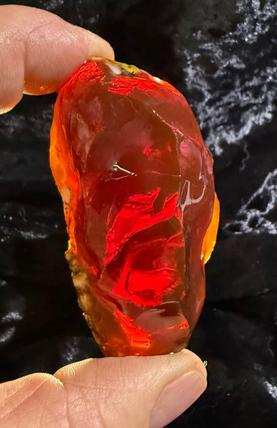 126 Gram Oregon Chocolate Fire Opal Rough