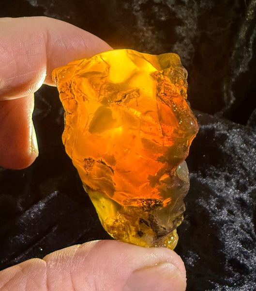 87 Gram Oregon Fire Opal Rough