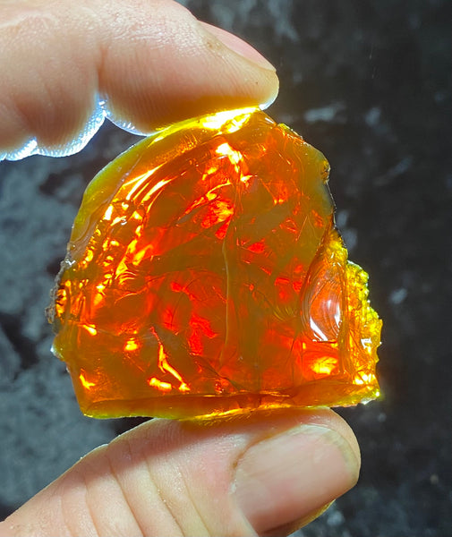 41 Gram Oregon Chocolate Fire Opal Rough