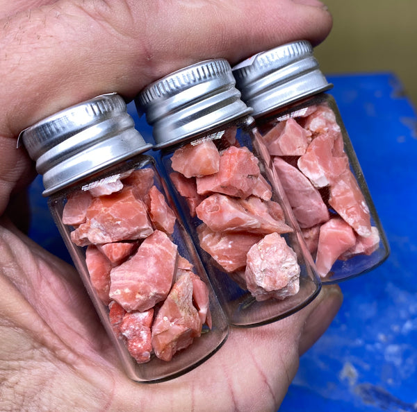 2 Inch Bottle of Oregon Pink Opal