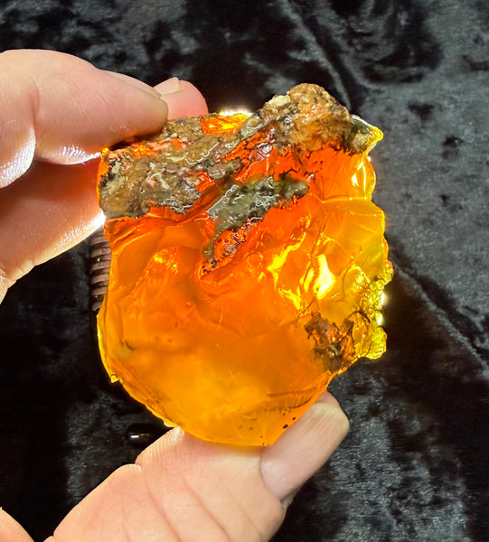 102 Gram Oregon Fire Opal Rough