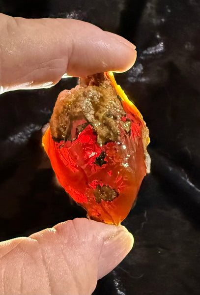 53 Gram Oregon Chocolate Fire Opal Rough