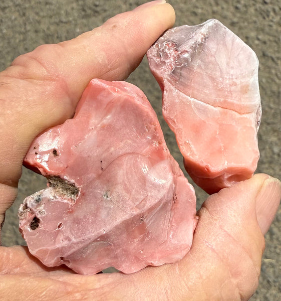 92 Grams of Oregon Pink Opal Rough