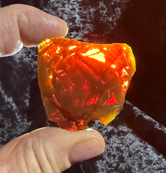 55 Gram Oregon Chocolate Fire Opal Rough