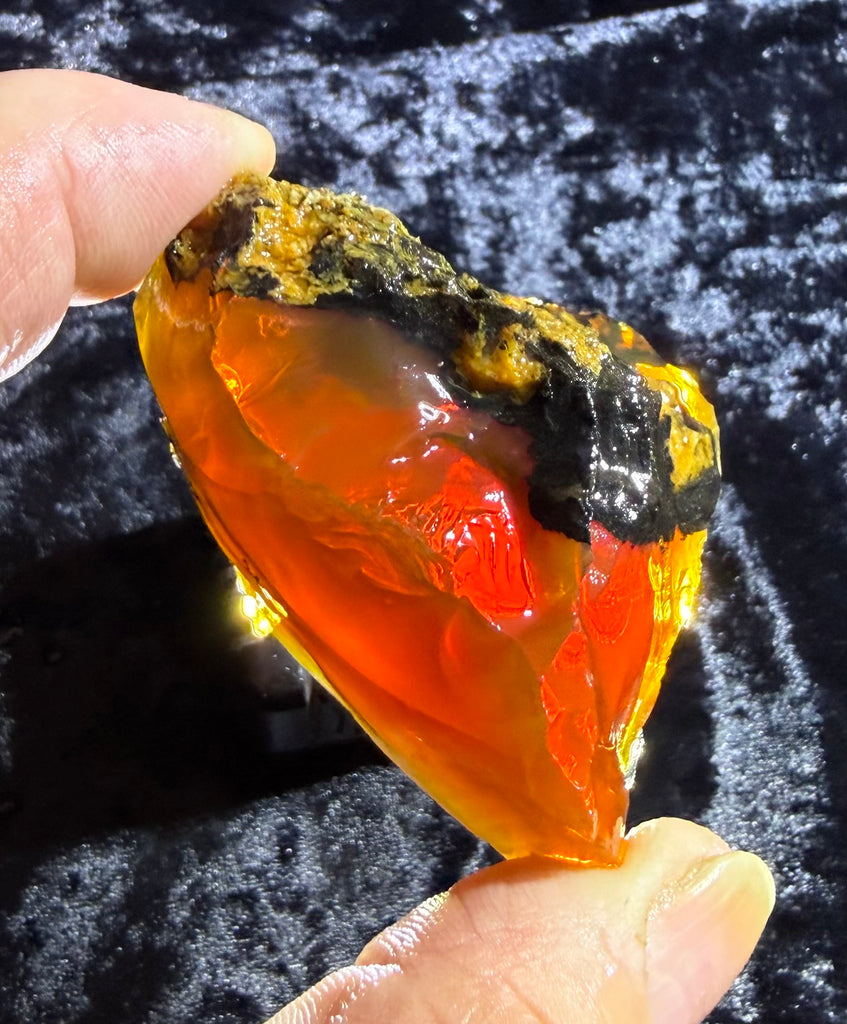 118 Gram Oregon Chocolate Fire Opal Rough
