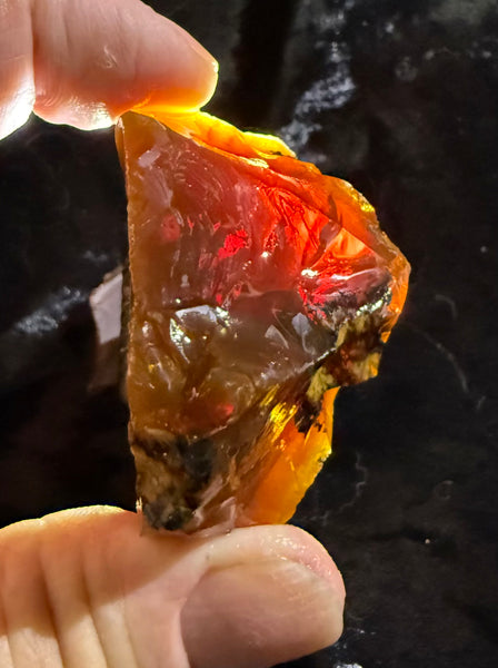 70 Gram Oregon Chocolate Fire Opal Rough