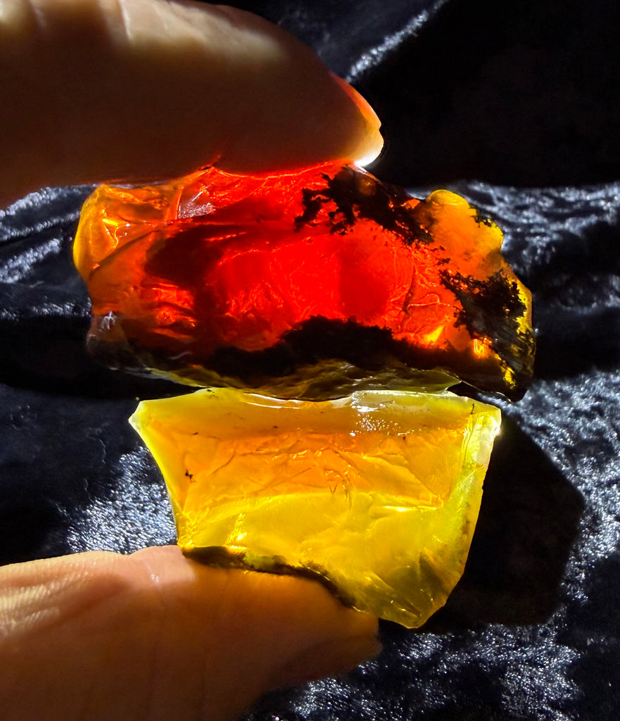 93 Grams of Oregon Fire Opal Rough