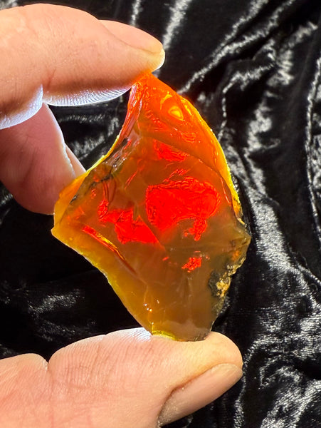 39 Gram Oregon Chocolate Fire Opal Rough