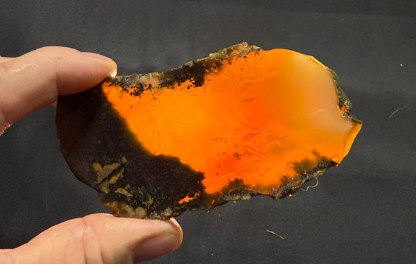 107 Gram Oregon Fire Opal Slab