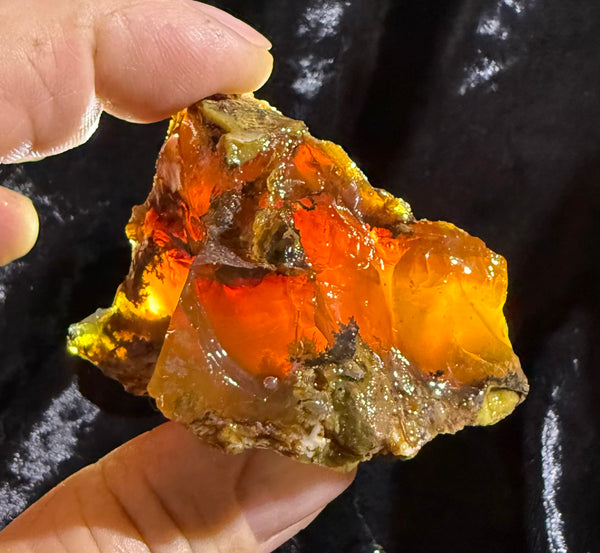 100 Gram Oregon Fire Opal Rough
