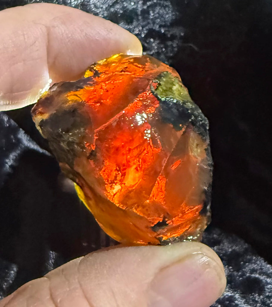 62 Gram Oregon Fire Opal Rough