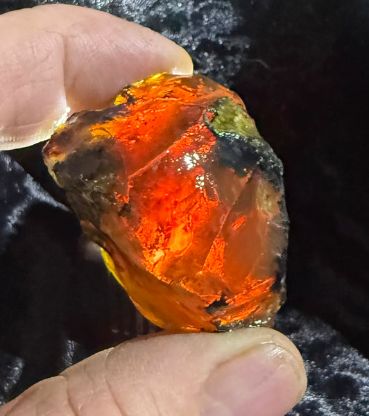 62 Gram Oregon Fire Opal Rough