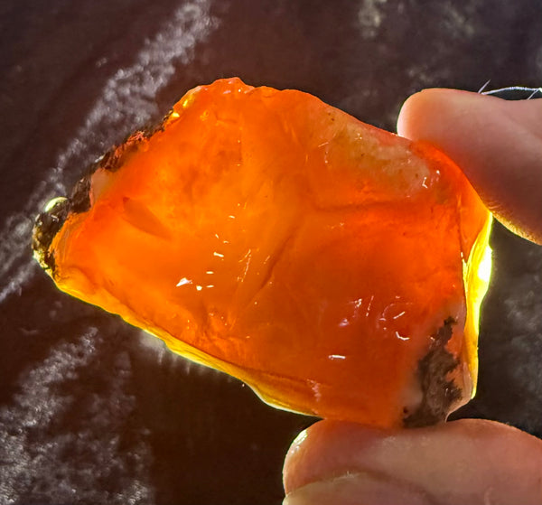 68 Gram Oregon Fire Opal Rough