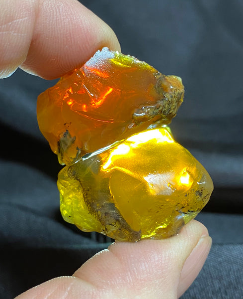 44 Grams of Oregon Fire Opal Rough