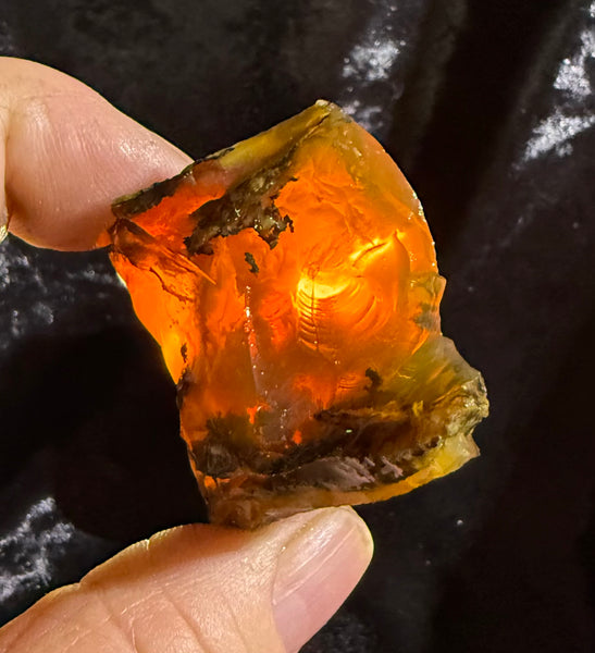 78 Gram Oregon Fire Opal Rough