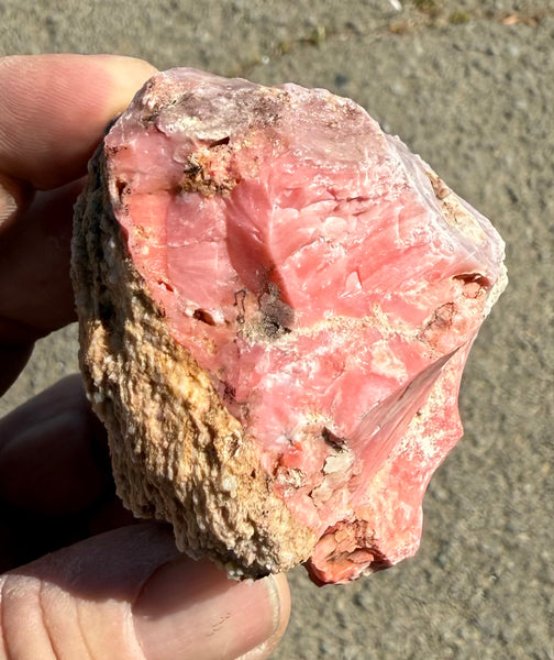 187 Gram Oregon Pink Opal Rough