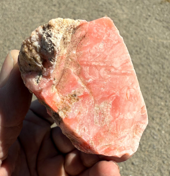 258 Gram Oregon Pink Opal Rough