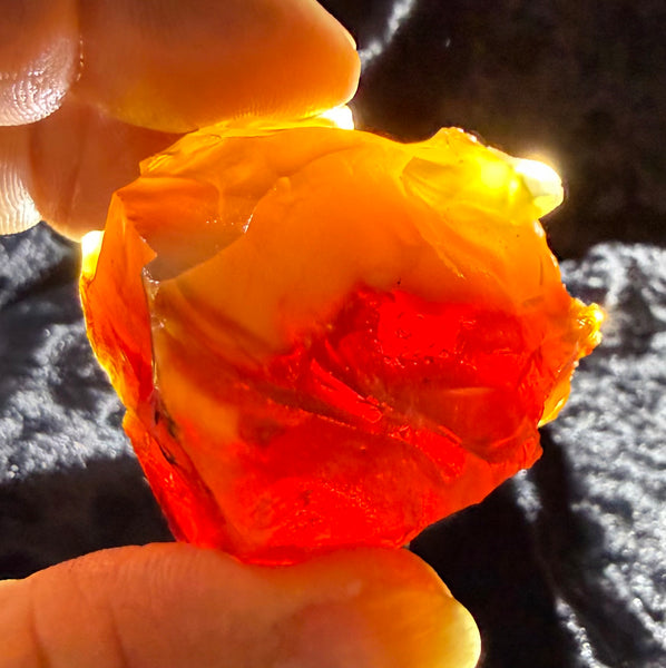 80 Gram Oregon Fire Opal Rough