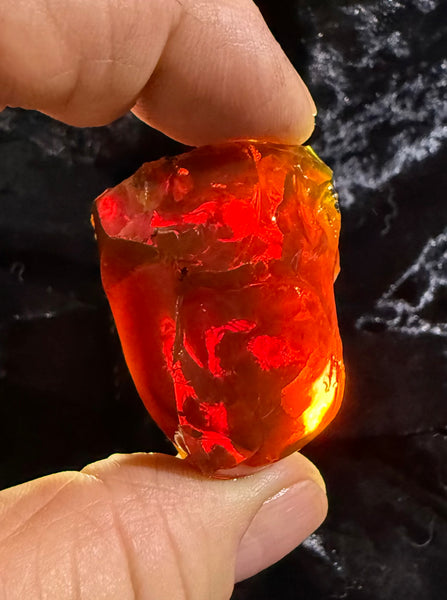 56 Gram Oregon Chocolate Fire Opal Rough