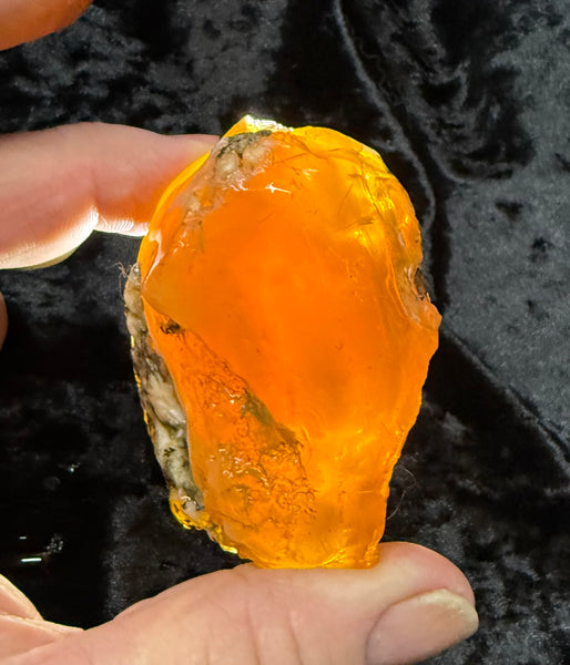 163 Gram Oregon Fire Opal Rough