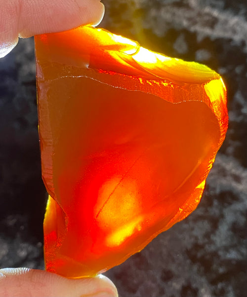 121 Gram Oregon Chocolate Fire Opal