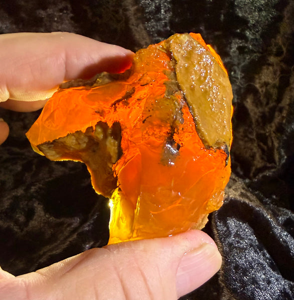 146 Gram Oregon Fire Opal Rough