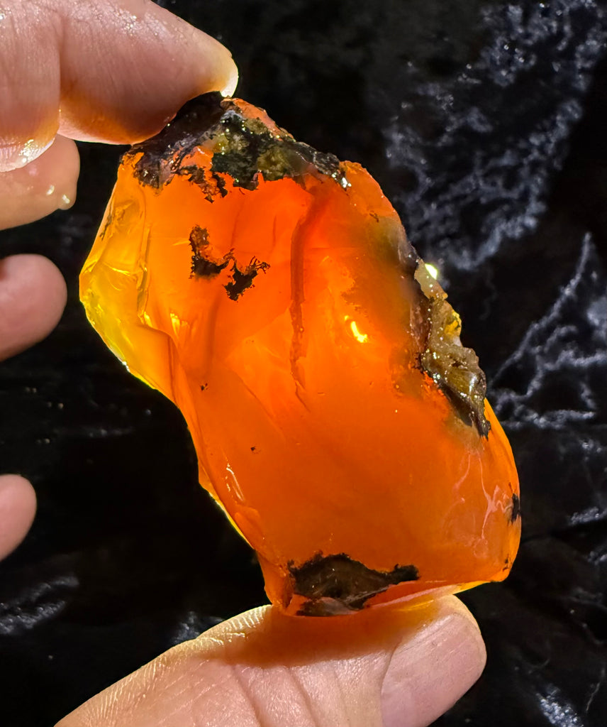 97 Gram Oregon Fire Opal Rough