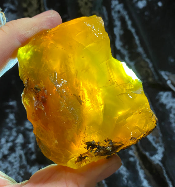 246 Gram Oregon Fire Opal Rough