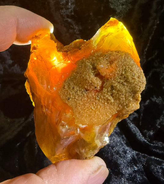 146 Gram Oregon Fire Opal Rough