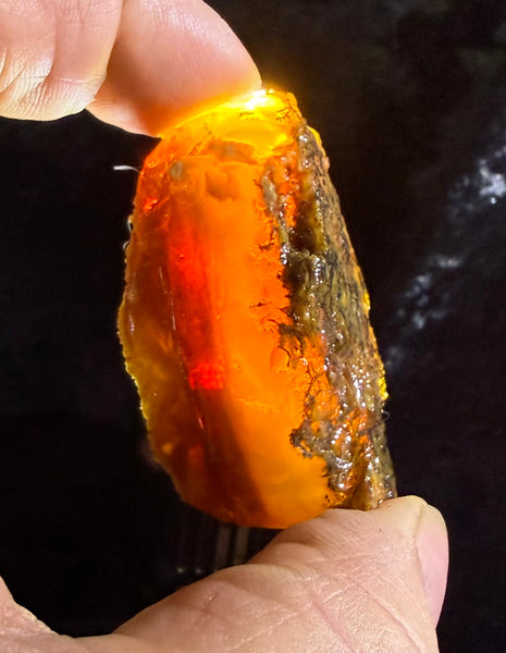 52 Gram Oregon Fire Opal Rough
