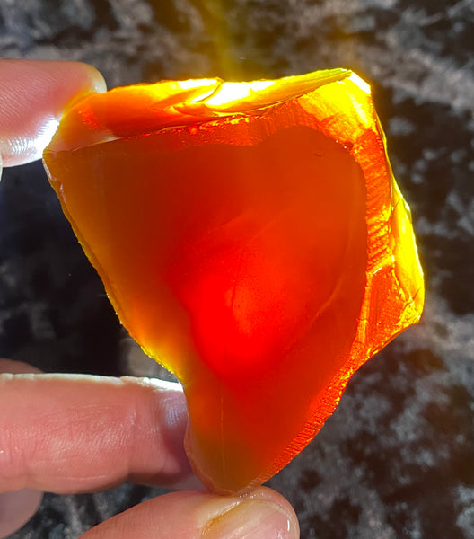 121 Gram Oregon Chocolate Fire Opal