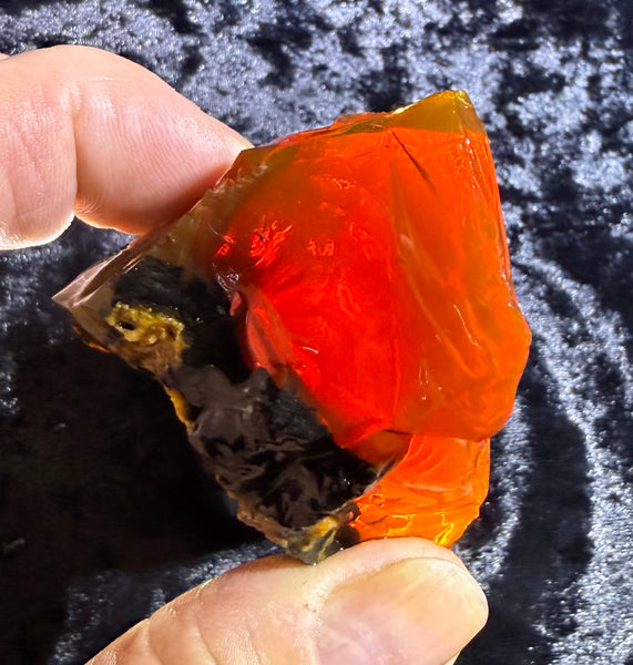 118 Gram Oregon Chocolate Fire Opal Rough