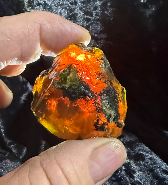 62 Gram Oregon Fire Opal Rough