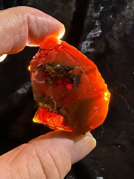 70 Gram Oregon Chocolate Fire Opal Rough