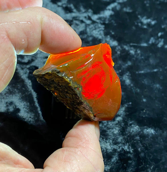 60 Gram Oregon Chocolate Fire Opal Rough