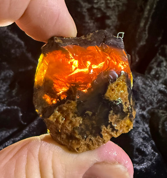 49 Gram Oregon Fire Opal Rough