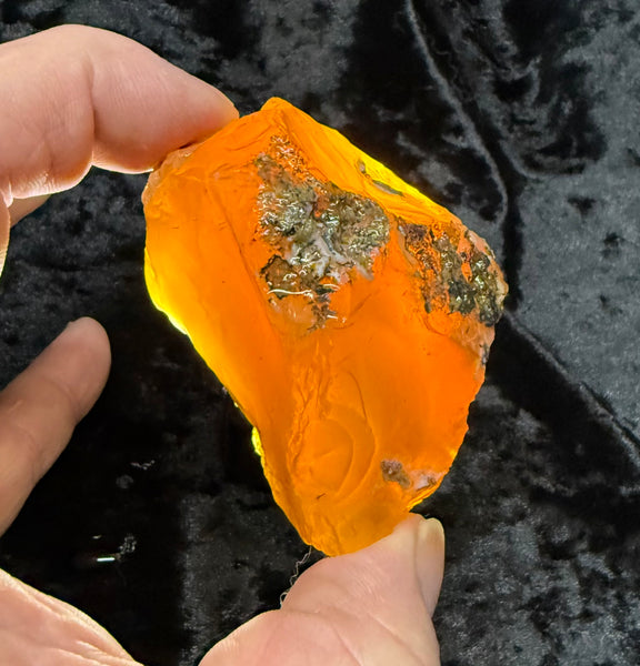 163 Gram Oregon Fire Opal Rough