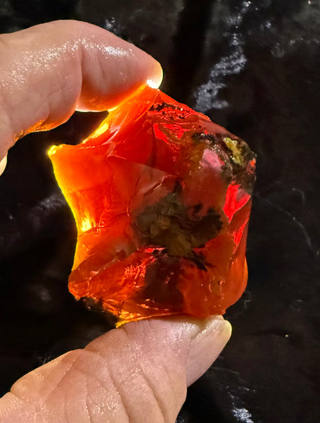 70 Gram Oregon Chocolate Fire Opal Rough