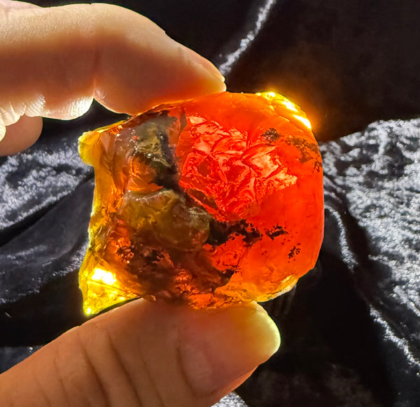 70 Gram Oregon Fire Opal High Quality Rough