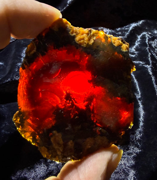 98 Gram Oregon Chocolate Fire Opal Rough