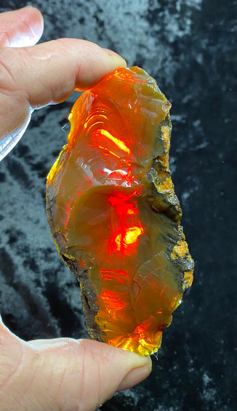 172 Gram Oregon Chocolate Fire Opal Rough