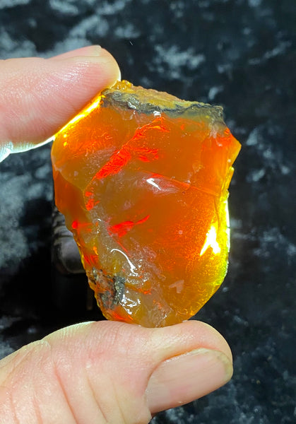 50 Gram Oregon Chocolate Fire Opal Rough