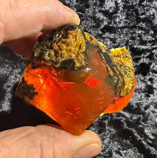 177 Gram Oregon Chocolate Fire Opal Rough