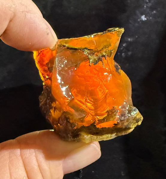 65 gram Oregon Fire Opal Rough