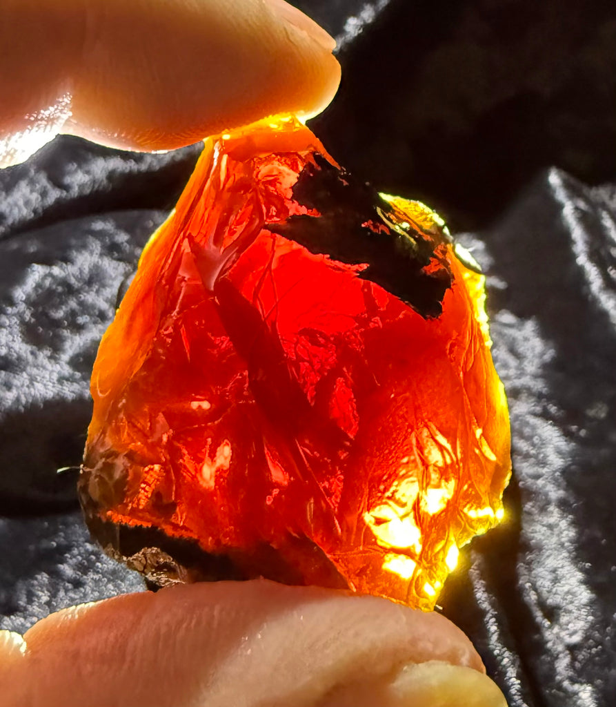 46 Gram Oregon Fire Opal Rough