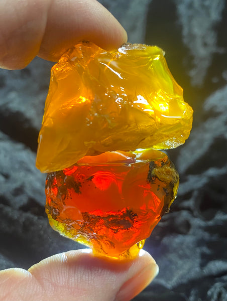 70 Grams of Oregon Fire Opal Rough