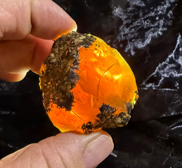 93 Gram Oregon Fire Opal Rough