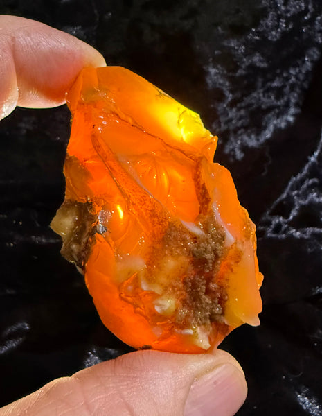 97 Gram Oregon Fire Opal Rough