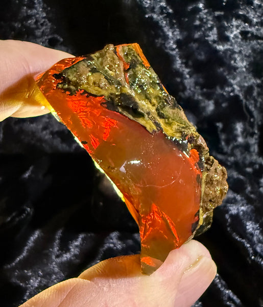 87 Gram Oregon Fire Opal Rough